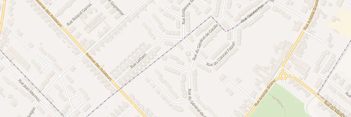 Plan du 6 Rue Estienne d’Orves à Houdain