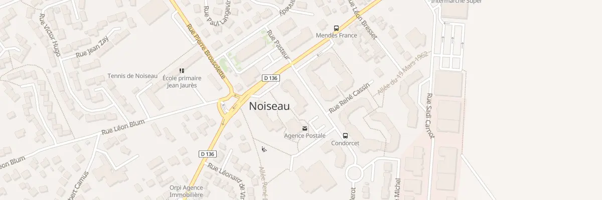 Plan du 4 Pl de l’Hotel de Ville à Noiseau