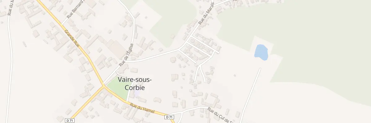 Plan du 5 Rue du Marais Allee 1 à Vaire-sous-Corbie