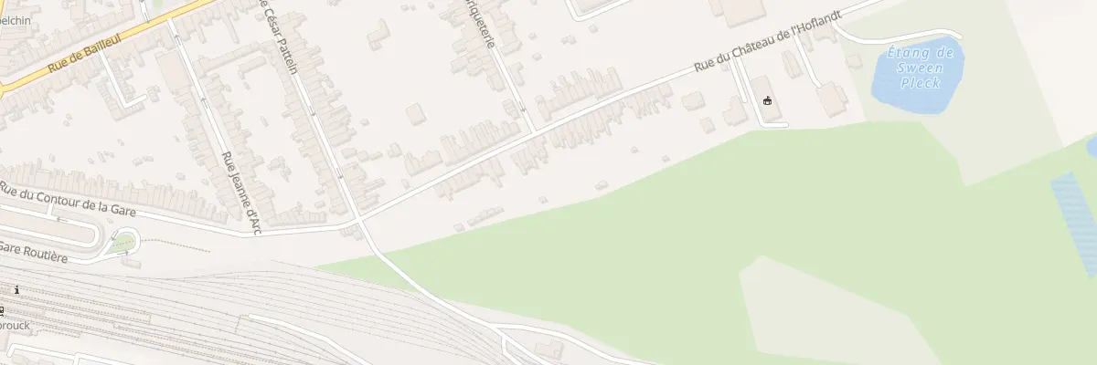 Plan du 32 Rue du Contour de la Gare à Hazebrouck