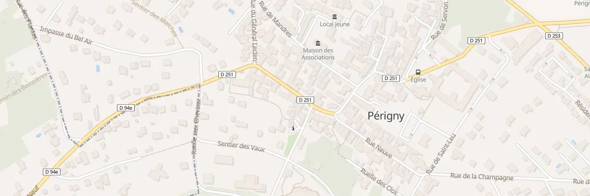 Plan du 19 Rue Paul Doumer à Périgny