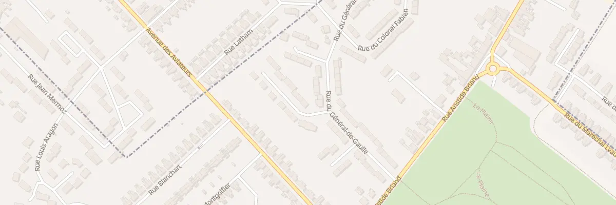 Plan du 2 Rue Guy Mocquet à Houdain