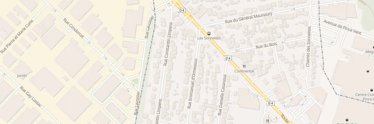 Plan du 14 Rue Emmanuel d’Ormesson à Ormesson-sur-Marne
