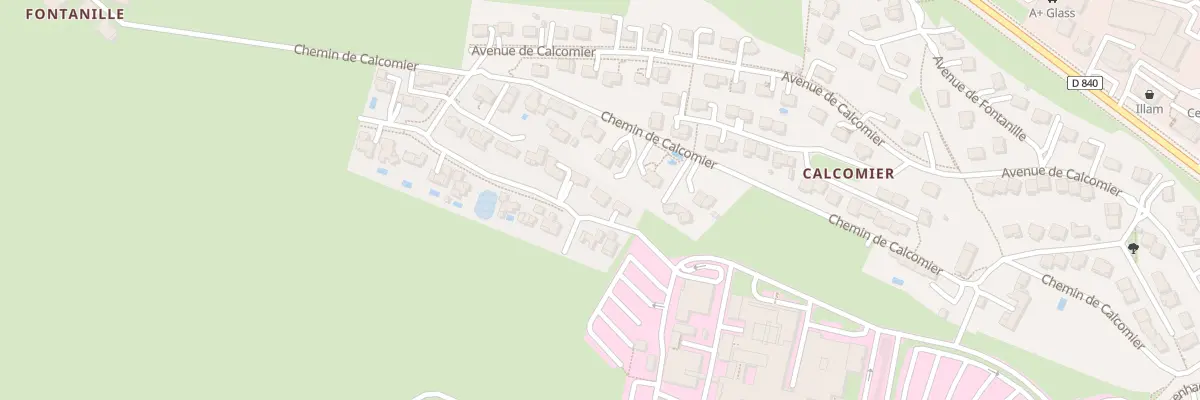 Plan du 241 Rue Gaston Ferdiere à Rodez