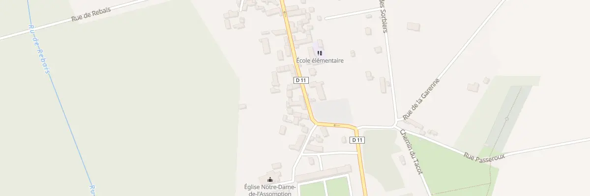 Plan du 7 Rue du Card de Richelieu à Fleury-en-Bière