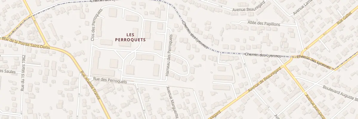 Plan du 11 Ham des Perroquets à Champigny-sur-Marne