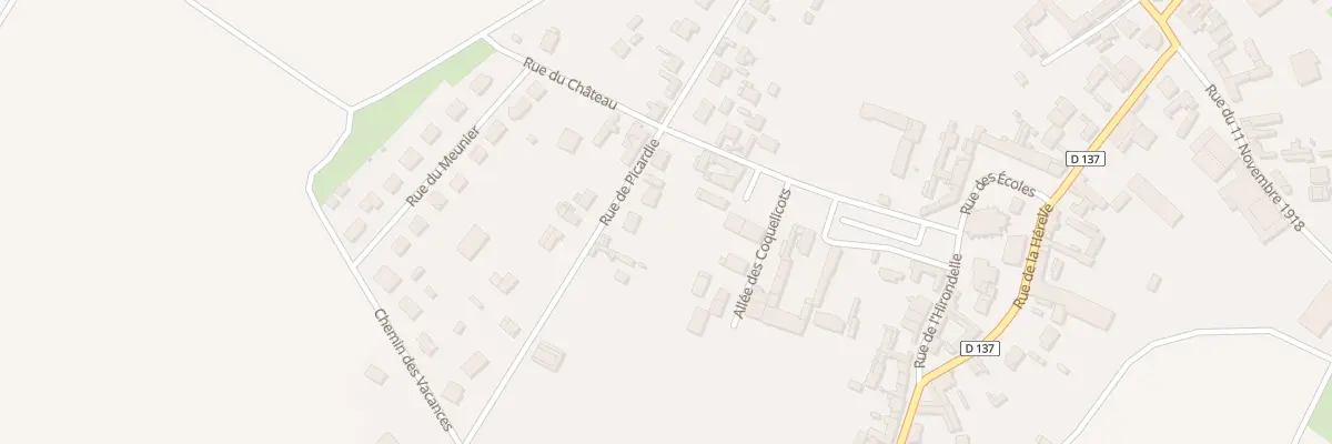 Plan du 35 Rue de Picardie au Plessier-Rozainvillers