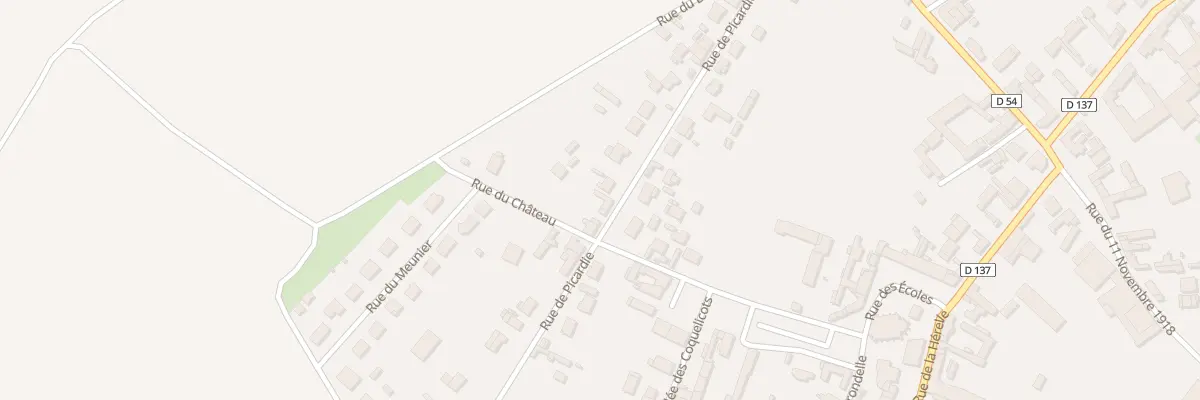 Plan du 36 Rue de Picardie au Plessier-Rozainvillers