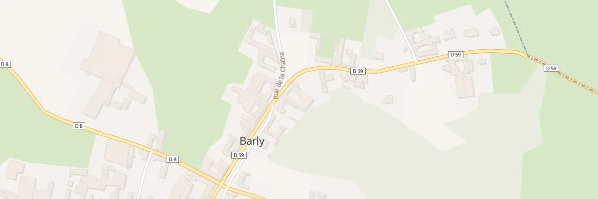 Plan du 9 Rue de Fosseux à Barly