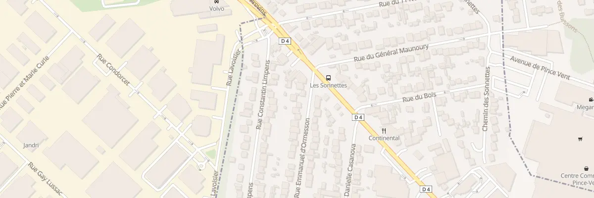 Plan du 6 Rue Emmanuel d’Ormesson à Ormesson-sur-Marne