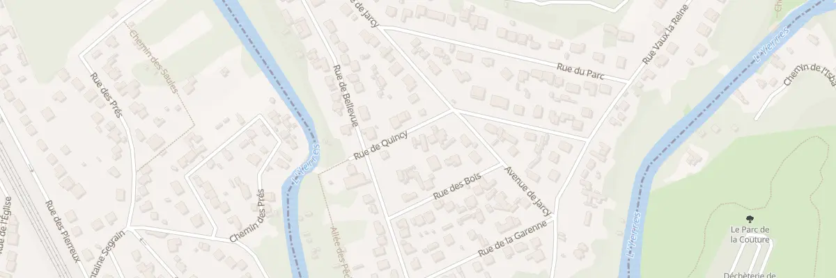 Plan du 15 Rue de Quincy à Varennes-Jarcy
