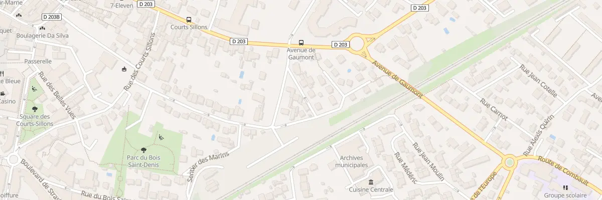Plan du 63 Rue des Chapelles à Villiers-sur-Marne