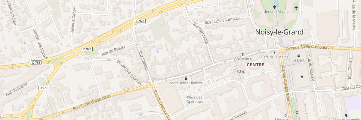 Plan du 181 Rue Pierre Brossolette à Noisy-le-Grand