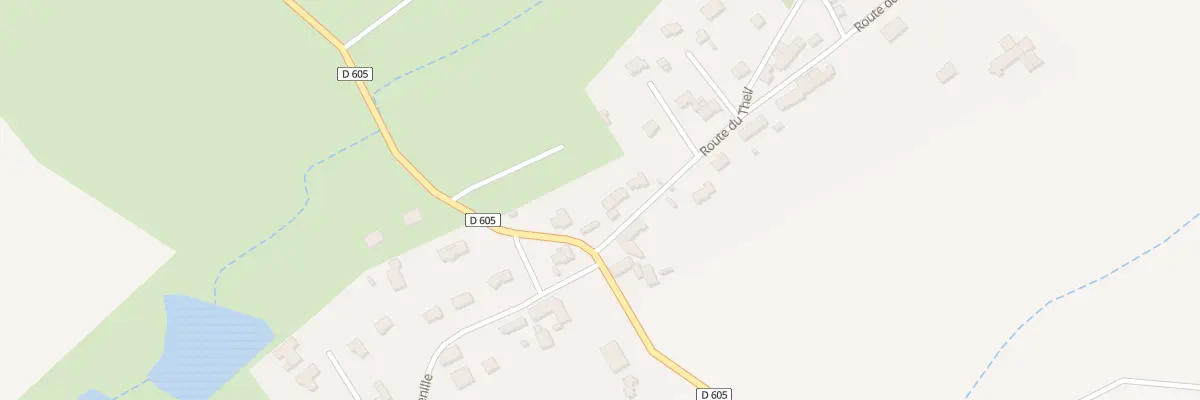 Plan du 1 Rte du Theil à Prémilhat