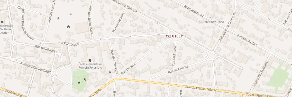 Plan du 33 Rue Détaille à Champigny-sur-Marne
