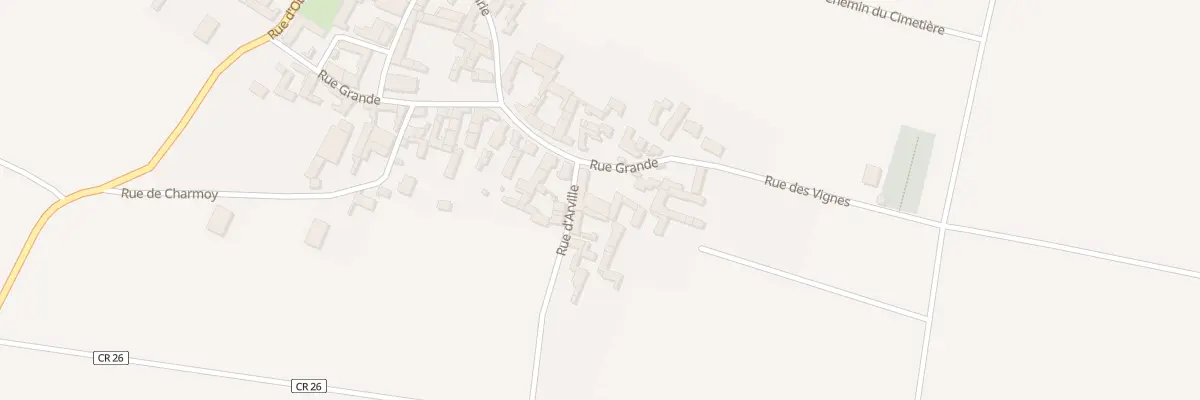Plan du 34 Rue Grande à Ichy