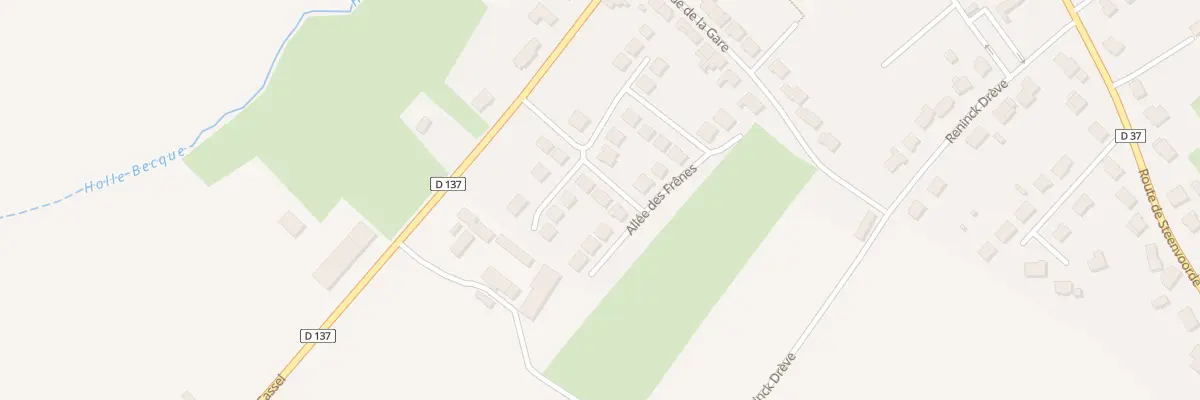 Plan du 4 Rue des Ormes à Winnezeele