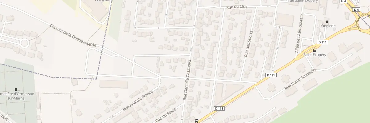 Plan du 78 Rue Danielle Casanova à Ormesson-sur-Marne