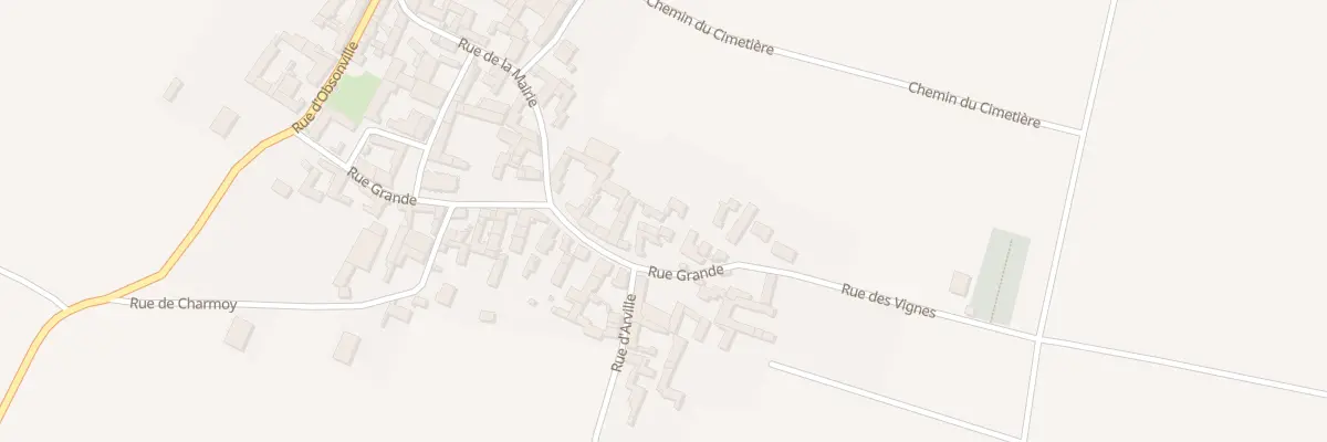 Plan du 23 Rue Grande à Ichy