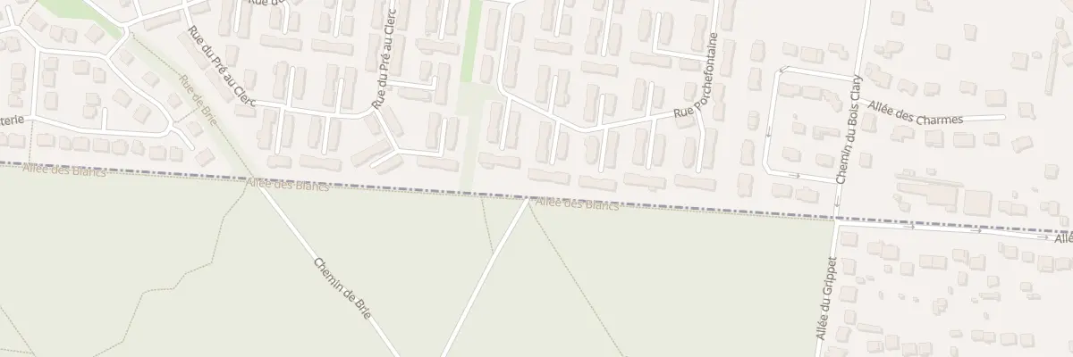 Plan du 91 Rue Porche-fontaine à Sucy-en-Brie