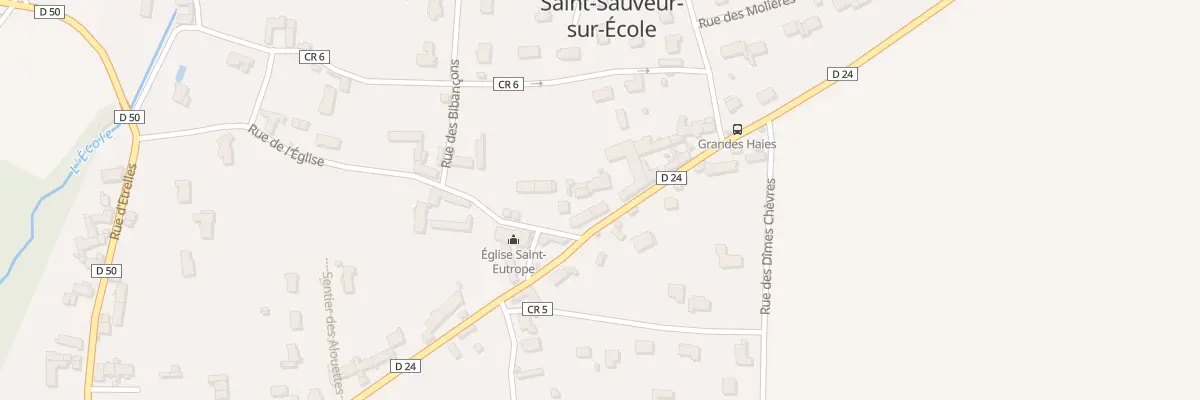 Plan du 27 Rue de la Terre aux Moines à Saint-Sauveur-sur-École