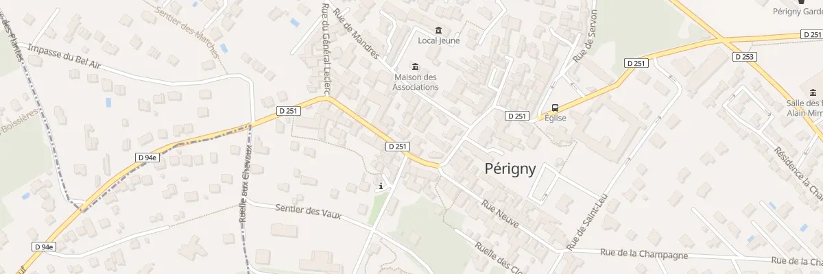 Plan du 12B Rue Paul Doumer à Périgny