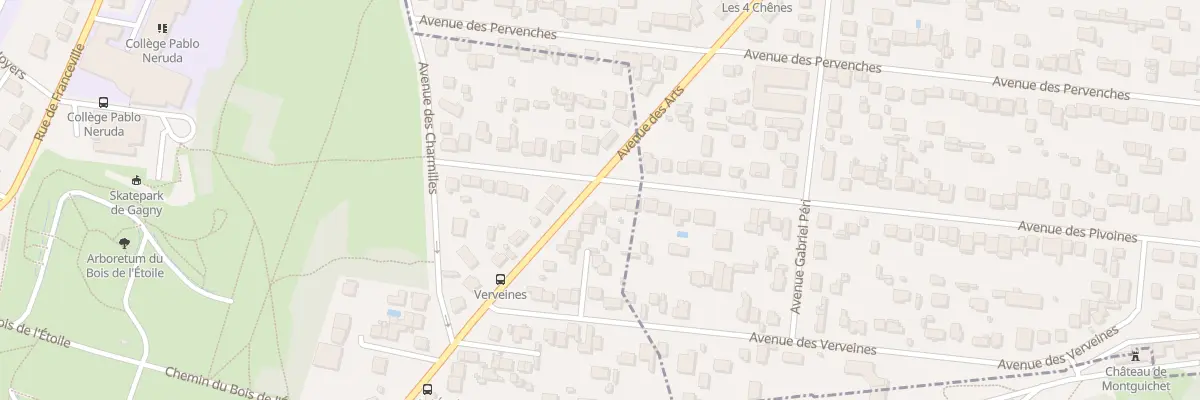 Plan du 213 Av des Arts à Gagny
