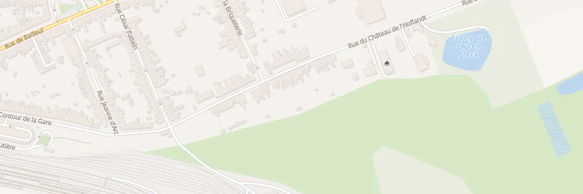 Plan du 12 Rue du Château de l’Hoflandt à Hazebrouck