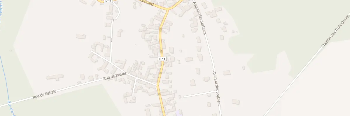 Plan du 24 Rue du Card de Richelieu à Fleury-en-Bière