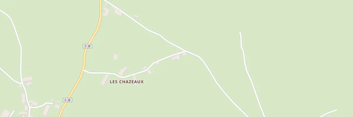 Plan du 6 Les Chazeaux à Dontreix