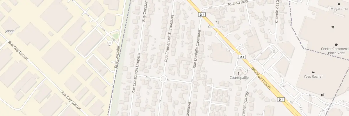 Plan du 27 Rue Emmanuel d’Ormesson à Ormesson-sur-Marne