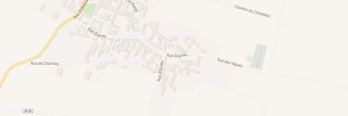 Plan du 40 Rue Grande à Ichy