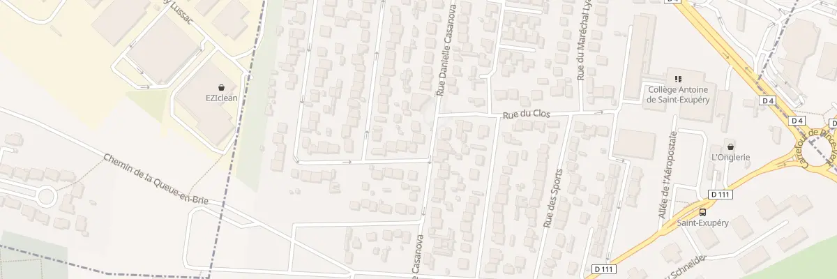 Plan du 70 Rue Danielle Casanova à Ormesson-sur-Marne