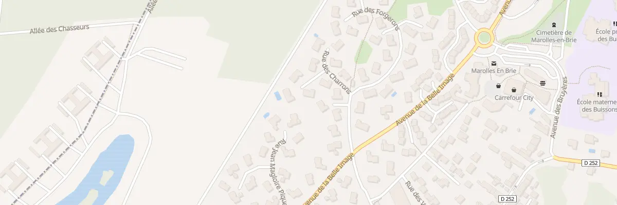 Plan du 3 Rue des Charrons à Marolles-en-Brie