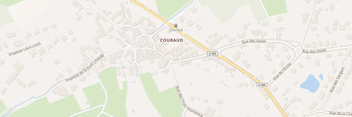 Plan du 21 Rue du Doc Chalais à Domérat