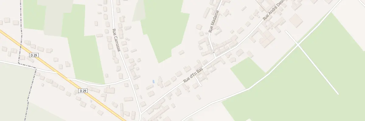 Plan du 68 Rue d’En Bas à Monceaux
