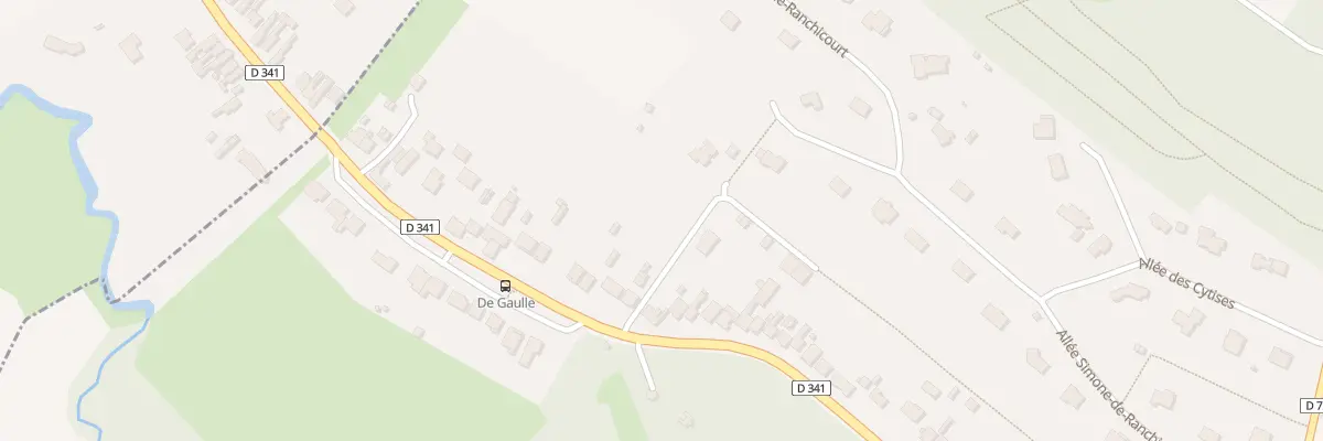 Plan du 33 Av du Général de Gaulle à Rebreuve-Ranchicourt