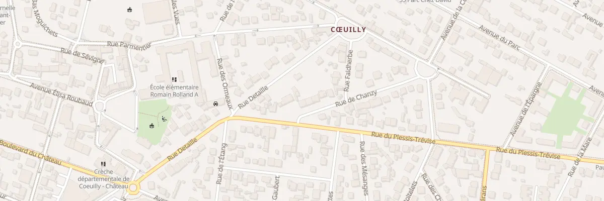Plan du 22 Rue de Chanzy à Champigny-sur-Marne