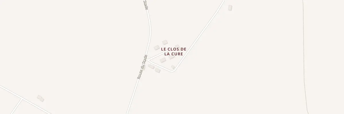 Plan du 4 Lot du Clos de la Cure à Parassy