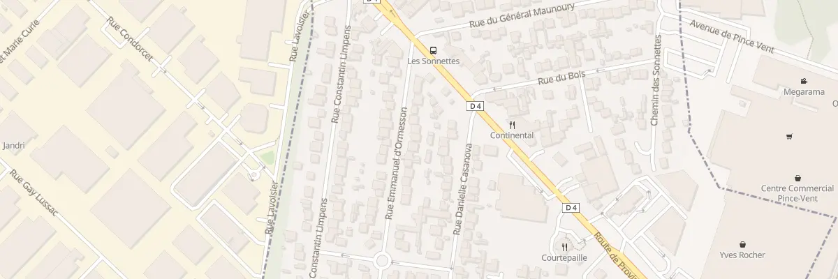 Plan du 11 Rue Emmanuel d’Ormesson à Ormesson-sur-Marne