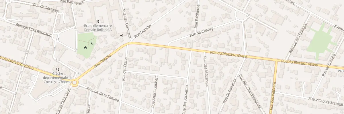 Plan du 20 Rue de Plessis Trevise à Champigny-sur-Marne