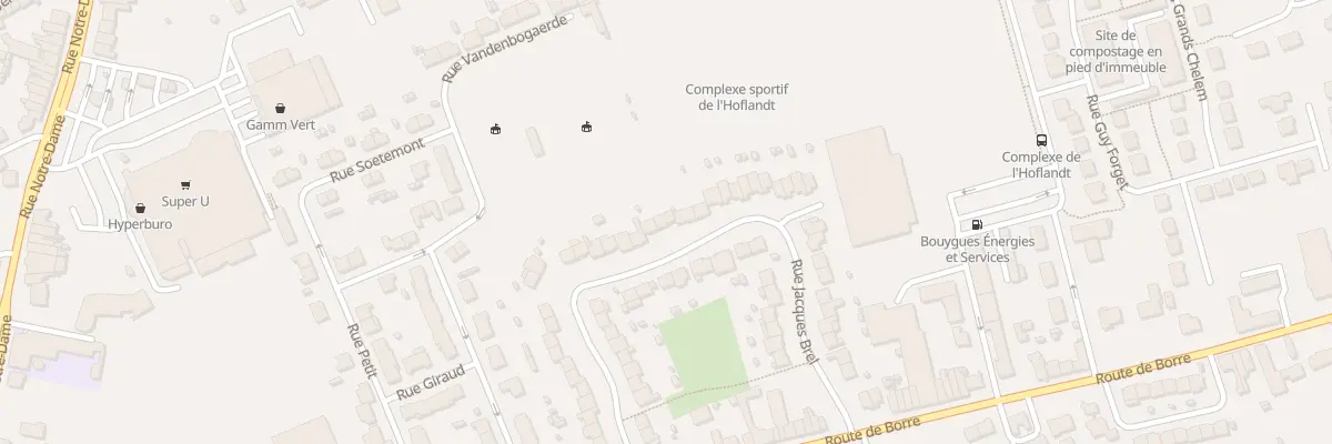 Plan du 43 Rue Jacques Brel à Hazebrouck