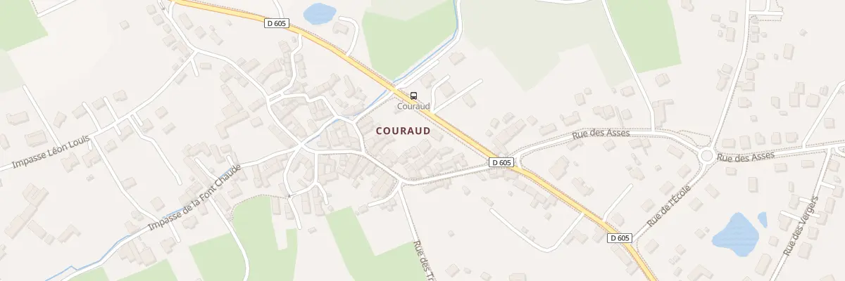 Plan du 15B Rue du Doc Chalais à Domérat
