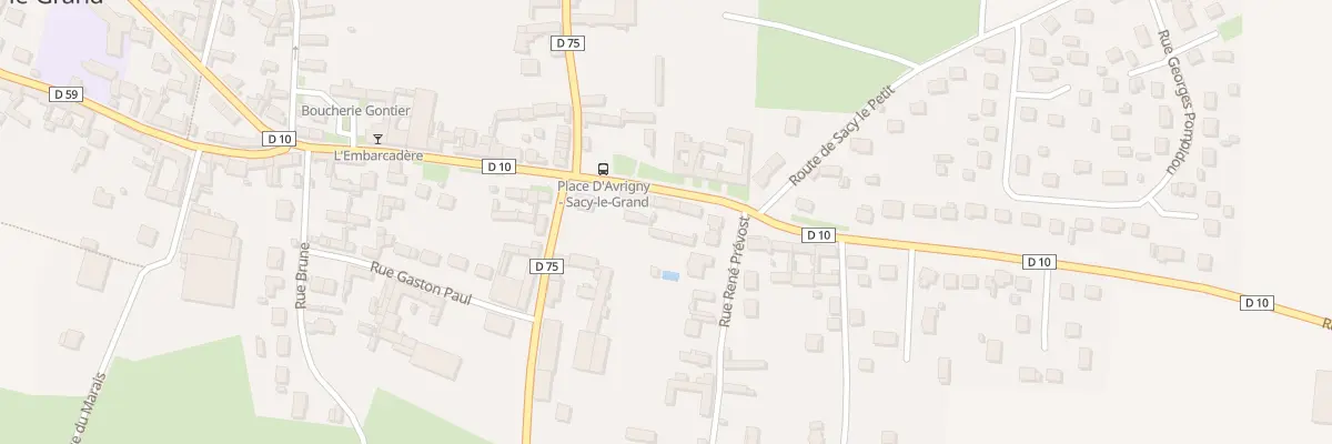 Plan du 67 Rue de Saint-martin-longueau à Sacy-le-Grand