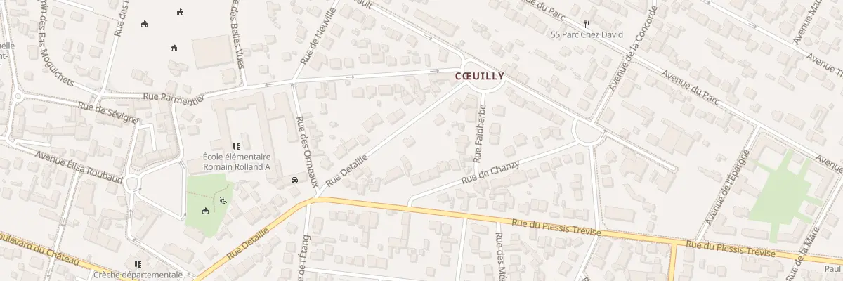 Plan du 26 Rue Détaille à Champigny-sur-Marne