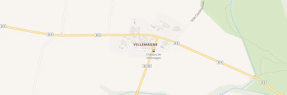 Plan du 330 Villemagne à Lagrasse
