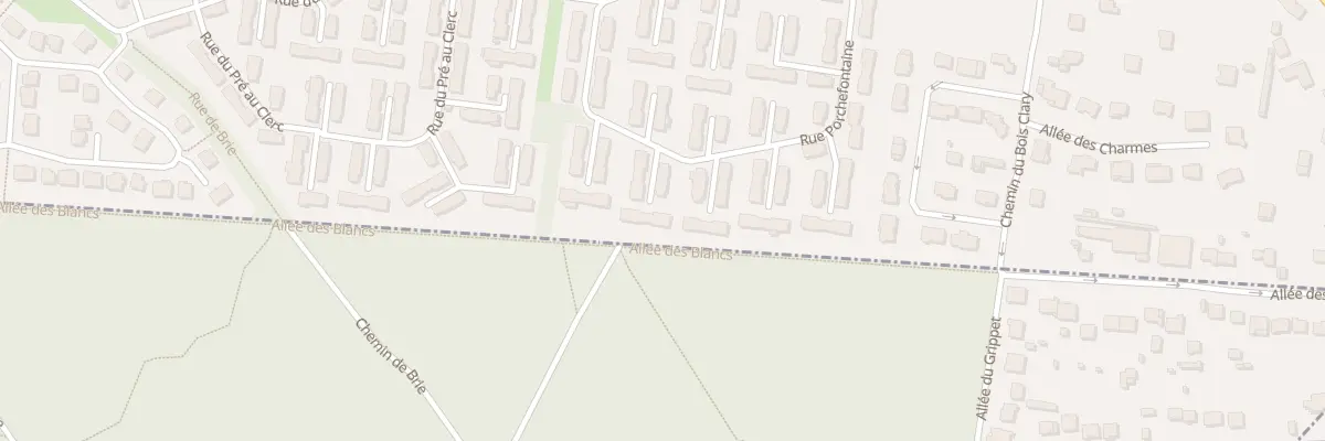 Plan du 89 Rue Porche-fontaine à Sucy-en-Brie