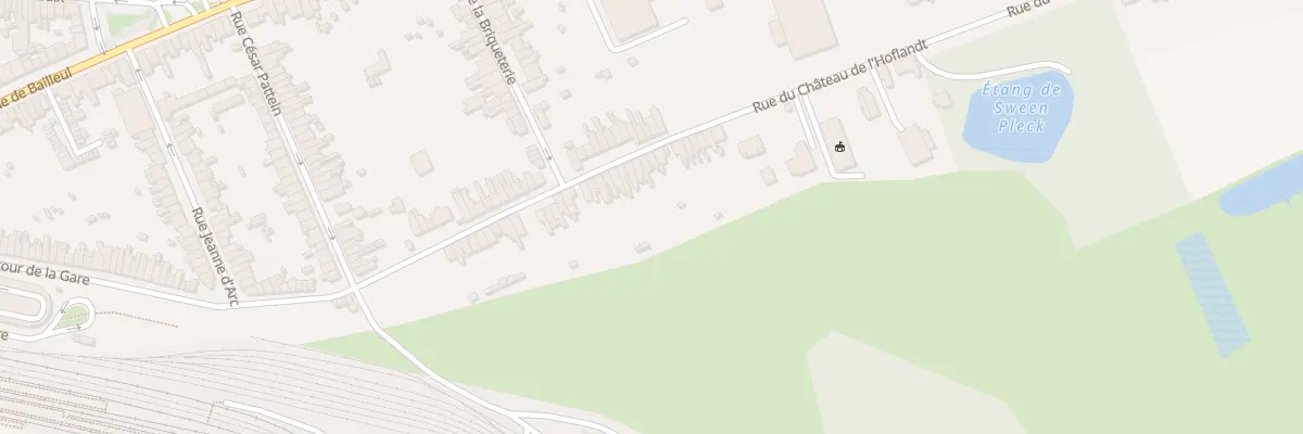 Plan du 18 Rue du Château de l’Hoflandt à Hazebrouck