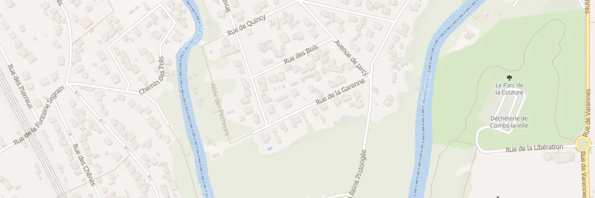Plan du 10 Rue de la Garenne à Varennes-Jarcy