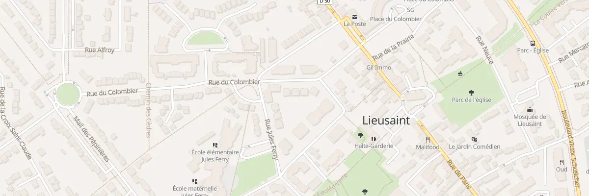 Plan du 11 Rue du Colombier à Lieusaint